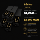 Paquete Básico (5 Piezas)
