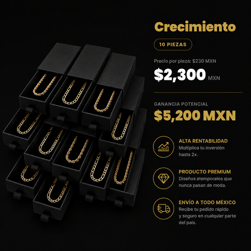 Paquete Crecimiento (10 Piezas)
