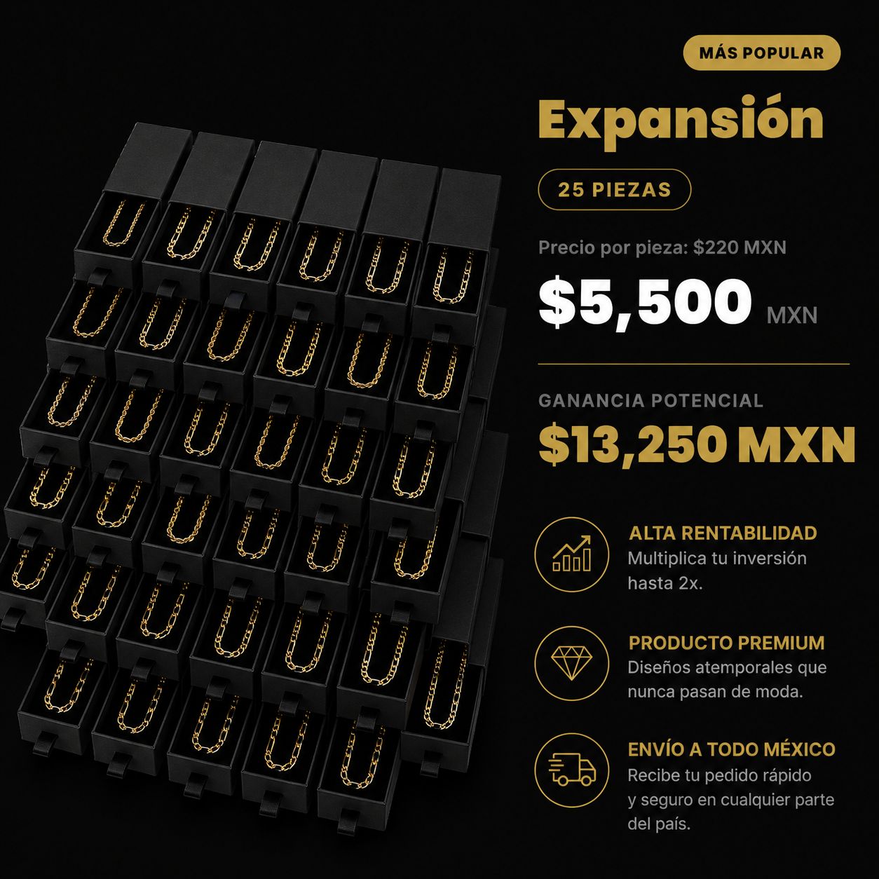 Paquete Expansión (25 Piezas)